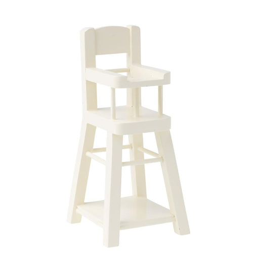 Maileg | High Chair Micro White-Scandikid