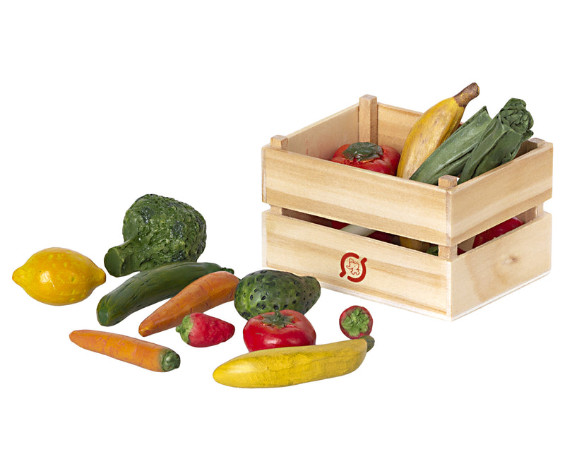 Maileg | Veggies & Fruit in Box-Scandikid