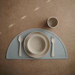 Mushie | Round Dinner Plate - Vanilla-Scandikid