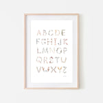 Mushie | Alphabet Poster - Medium-Scandikid