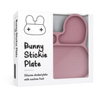 We Might Be Tiny | Bunny Stickie Plate Dusty Rose-Scandikid