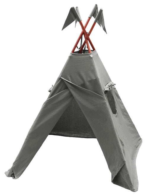 Numero 74 | TeePee Tipi Tent Silver Grey-Scandikid