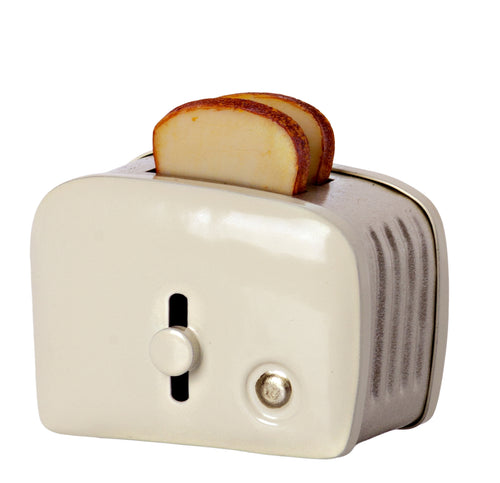 Maileg | Miniature Toaster Off White-Scandikid