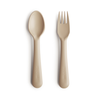 Mushie | Fork and Spoon Set Vanilla-Scandikid